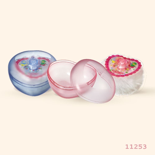 Powder puff and powder case