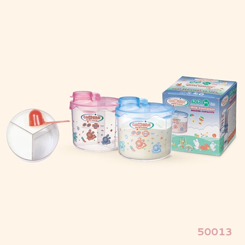 Powdered milk container