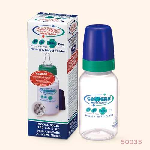 Bottle with silicone teat 150 ml