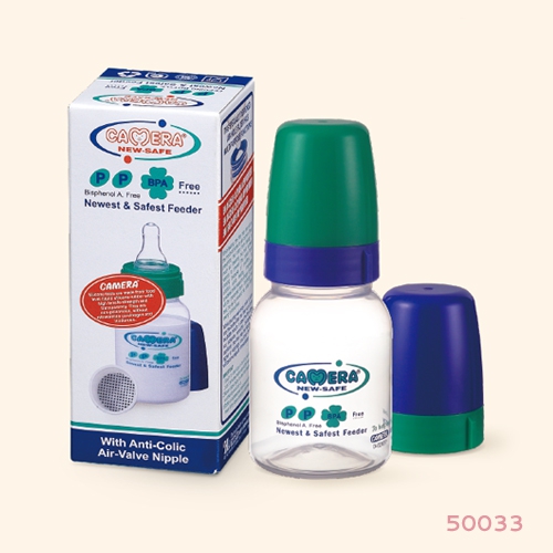 Bottle with silicone teat 90 ml