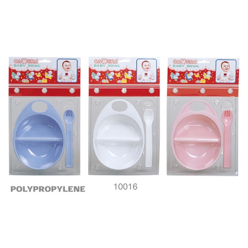 BABY BOWL WITH SPOON AND FORK (PP)
