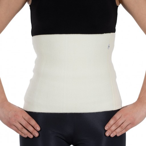 SL 11 C Warming radicular belt made of sheep wool (Velcro Velcro).
